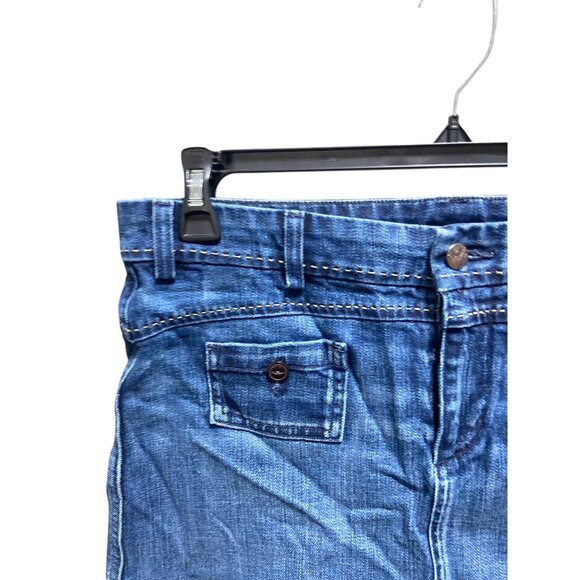 Citizens Of Humanity Birkin Mini Skirt Blue Size 31 Y2K - Picture 10 of 15